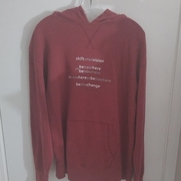 Hype Sweaters - Red Graphic Hoodie